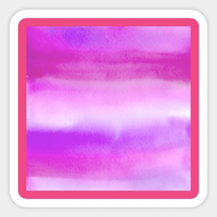 Pink Blended Stripes Sticker